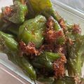 ｐｅｋｏmama's cooksnap of when they made 万願寺唐辛子＊甘辛おかか炒め煮＊.