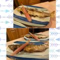 ダッフィーニーうに's cooksnap of when they made 鮎の塩焼き　魚焼きグリル大活躍★！串なし.