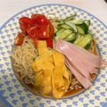 neneko's cooksnap of when they made 大好評の冷やし中華！.