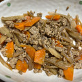 ぽんこぽこり's cooksnap of when they made ささがきごぼうと人参.ひき肉の甘辛炒め.