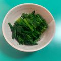 クックあさみちゃん's cooksnap of when they made 【簡単レンチン】小松菜（ほうれん草）お浸.