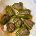 むむむ's cooksnap of when they made まるごとピーマンの肉詰め.
