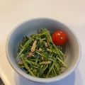 かんひろきーちゃくら's cooksnap of when they made 豆苗とツナのさっぱりサラダ☆ポリ袋1つ♪.