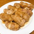 vabochan's cooksnap of when they made お弁当&簡単♡白菜の肉巻きポン酢煮✨.