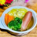 ねっちゃんっ's cooksnap of when they made 簡単！コンソメ味のあったかポトフ！.