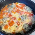 ふらぺチ〜ノ's cooksnap of when they made 餃子の餡とトマト卵とじスープ.