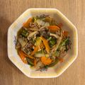 neko＊and…'s cooksnap of when they made お手軽に！白菜＆人参＆豚コマの中華丼.