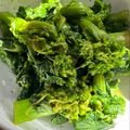 るるちゃんLOVE's cooksnap of when they made レンジで菜の花の辛し和え.