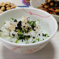 ぱふ♪'s cooksnap of when they made ワカメと青ジソのご飯.