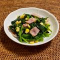 コムギ大好き's cooksnap of when they made ほうれん草とベーコンのソテー.