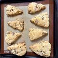 yuzu＊mikan's cooksnap of when they made バレンタインに！袋で簡単チョコスコーン.