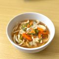 Hirari❁'s cooksnap of when they made ポン酢でさっぱり♪白菜うどん.