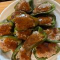 チョコピス先生's cooksnap of when they made 超簡単ピーマンの肉詰め 卵不要！.