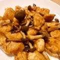 柚子湯's cooksnap of when they made 鶏むね肉としめじのオイスター炒め.