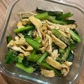 クック6U7INU☆'s cooksnap of when they made うちのド定番☆小松菜と油揚げの炒め煮.