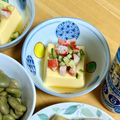 にきけん's cooksnap of when they made 簡単☆たまご豆腐に、かにかま&きゅうり♪.