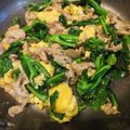 のこばーば's cooksnap of when they made 豚肉&卵&小松菜のオイスター炒め♪.