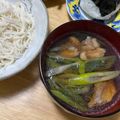 makos's cooksnap of when they made 鶏ネギつけ汁 うどんそば.