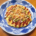もふもふクロさん's cooksnap of when they made 我が家の定番！簡単お好み焼き~関西風~.
