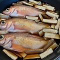 mayokeita's cooksnap of when they made あからバチメと牛蒡の煮付け.