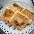 真観子さん's cooksnap of when they made 油揚げにネギと味噌をいれて焼いたおつまみ.