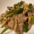 こうせい(=ﾟωﾟ)ﾉ's cooksnap of when they made ご飯がすすむ長ネギ豚バラ炒め.