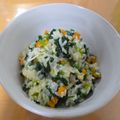 クックYFFUHO☆'s cooksnap of when they made 風邪にオススメ 簡単！ほうれん草粥.