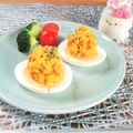 Newチヨコっと♪'s cooksnap of when they made ゆで卵のかぼサラ盛り.