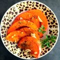 ひさかた's cooksnap of when they made かぼちゃとニンニクのオーブン焼き.