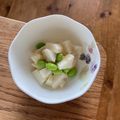 みるく茶's cooksnap of when they made 枝豆と長いもの冷やし鉢☆.