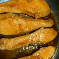 れれれーん's cooksnap of when they made 簡単！鮭の醤油バター照り焼き.