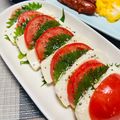 ♥︎yaya♥︎'s cooksnap of when they made ❤トマトと塩豆腐deカプレーゼ風❤.