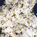 チーズナッツ's cooksnap of when they made ✽豚こま肉でねぎチャーハン✽.