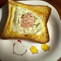 なーなちゃん's cooksnap of when they made ☆朝食に！たまごトースト♪.