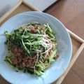 こわに's cooksnap of when they made 甜麺醤なしでも！本格ジャージャー麺☆.