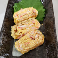 はるちゃん☆'s cooksnap of when they made お弁当に☆めんつゆマヨ☆かにかまの卵焼き.