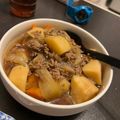 絢士 瀬口's cooksnap of when they made ひき肉でささっと作る肉じゃが.