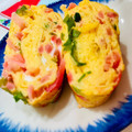 U☆kaoru's cooksnap of when they made 紅生姜と小ねぎの卵焼き♡.