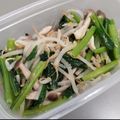 だぁしま's cooksnap of when they made 簡単副菜☆もやし小松菜しめじのナムル.