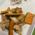 ミケネコキング's cooksnap of when they made 豚ロース厚切り肉と南瓜のオイスター炒め.