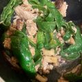 ⭐️'s cooksnap of when they made 豚こまとピーマンと椎茸のにんにく味噌炒め.