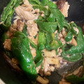 ⭐️'s cooksnap of when they made 豚こまとピーマンと椎茸のにんにく味噌炒め.