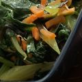 MULA's cooksnap of when they made 小松菜と人参の塩昆布ナムル(簡単).