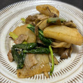 かじゅ○'s cooksnap of when they made 長芋と小松菜の炒め物.