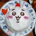 ふぐぅ～'s cooksnap of when they made ちいかわサンタのドームケーキ♡ズコット.