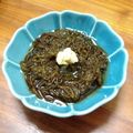 YCHキッチン's cooksnap of when they made 生もずくで…自家製タレでもずく酢.
