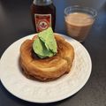 ほか弁ママ's cooksnap of when they made 抹茶アイスのシロノワール風.