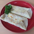 aromatico's cooksnap of when they made 朝食おやつに☆もちもちハムチーズブリトー.
