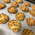 とよすみもも♪'s cooksnap of when they made HMで簡単♪メロンパンみたいなクッキー.