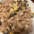 sacching's cooksnap of when they made 豚こまとなすの卵とじ.